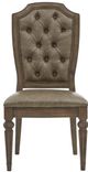 Magnussen Home® Durango Willadeene Brown Dining Side Chair with Upholstered Seat & Back-2