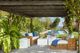 Century® Carrier and Company Mark White Concrete Small Outdoor Cocktail Table -3