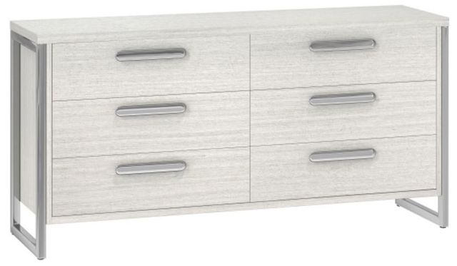 Bernhardt Stratum Mist/Polished Nickel 34" Dresser-0