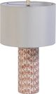 TOV Furniture Lassy Pink Ribbon Capiz Shell Table Lamp-3