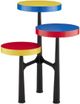 Currey & Company Mister M Red/Blue/Yellow Accent Table-0