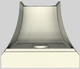 Vent-A-Hood® Designer Series 36" Biscuit Wall Mounted Range Hood-2