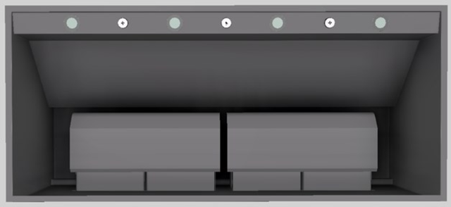 Vent-A-Hood® 54" Gunsmoke Wall Mounted Range Hood-3