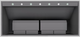 Vent-A-Hood® 54" Gunsmoke Wall Mounted Range Hood-3