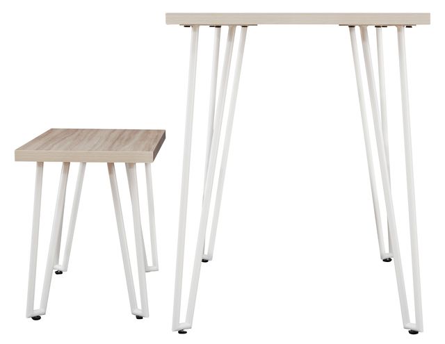 Signature Design by Ashley® Blariden Brown/White Desk with Bench-2