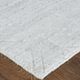 Feizy Redford Silver/White 5' x 8' Rug-2
