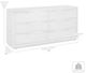 Armen Living Abbey Silver Gray Dresser-2