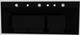 Vent-A-Hood® 48" Black Wall Mounted Liner Insert-2