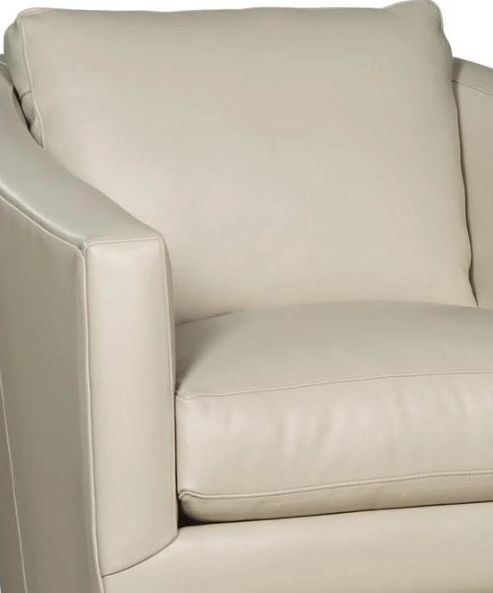 Craftmaster® Customizable CM Leather Swivel Chair-1
