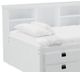 Elements International Cali Kids White Full Wall Bed-1