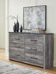 Signature Design by Ashley® Bronyan Dark Gray Dresser-4