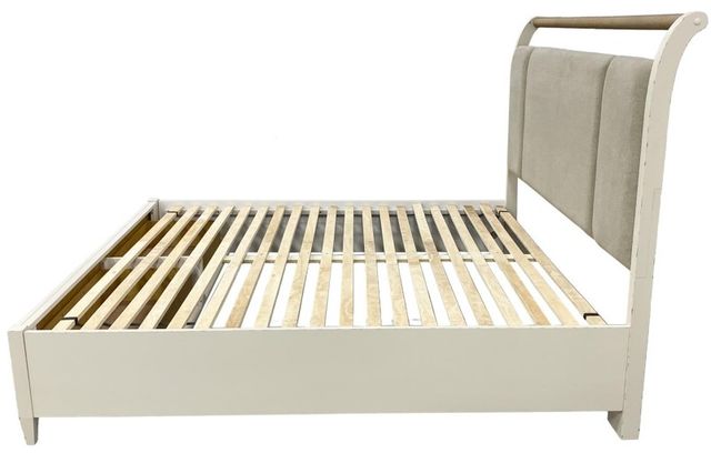 Legacy Classic Reflections Cashmere King Upholstered Sleigh Bed with Storage-3
