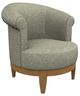 Best® Home Furnishings Customizable Attica Swivel Chair with Honey Birch Legs-0