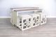 Sunny Designs™ 5-Piece Buckskin/Marble White Nesting Console Table Set-2