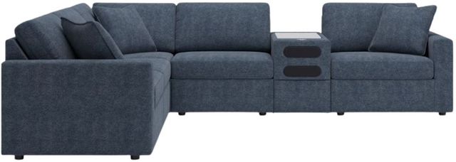 Signature Design by Ashley® Modmax 6-Piece Ink Modular Sectional with Audio Console-1