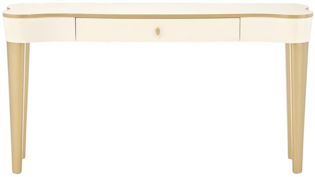 Michael Amini® La Terrazza Creamy Pearl Console Table-1