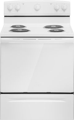 Amana® 30" White Freestanding Electric Range