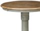 John Thomas Furniture® Dining Essentials Hickory 30" Round Dining Table with Stone Transitional Pedestal Base-1
