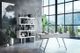 VIG Furniture Modrest Dessart Stainless Steel/White Modern Office Desk-3