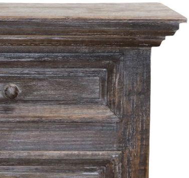 Million Dollar Rustic Barnwood Claudia Brown Nightstand-1