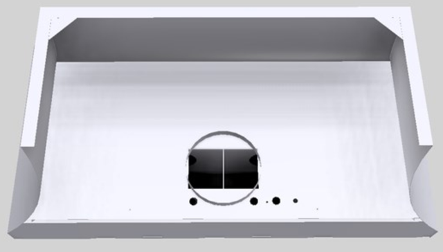 Vent-A-Hood® Designer Series 48" White Wall Mounted Range Hood-3