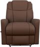 La-Z-Boy® Sparrow Chestnut Leather Manual Wall Recliner-1