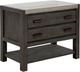 Magnussen Home® Plum Creek Ravenwood Black Open Nightstand-0