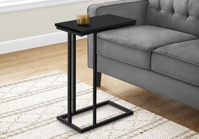 Monarch Specialties Inc. Black 25"H Accent Table-3