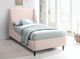 Meridian Furniture Eva Pink Velvet Twin Bed-3