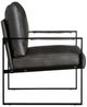 Homelegance® Trent Dark Dark Gray Accent Chair-3