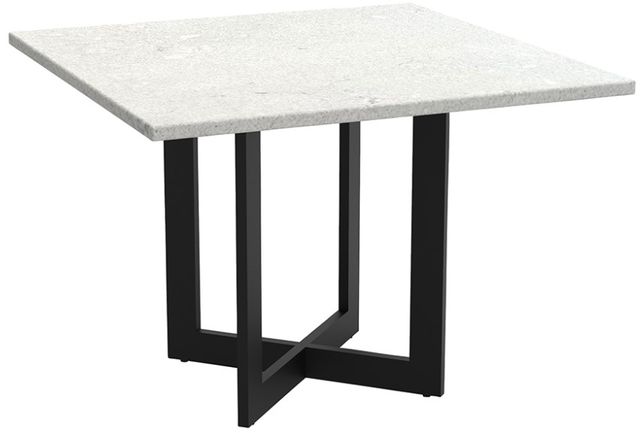 Lane Venture® Foley Square Outdoor Aluminum/Stone Dining Table-0