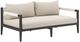 Four Hands Sherwood Aluminum/Fabric 63" Outdoor Sofa-0