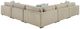 Homelegance® Livia 3-Piece Beige Sectional-4