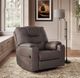 Signature Design by Ashley® Belmone Pike Gunmetal Power Lift Recliner-1