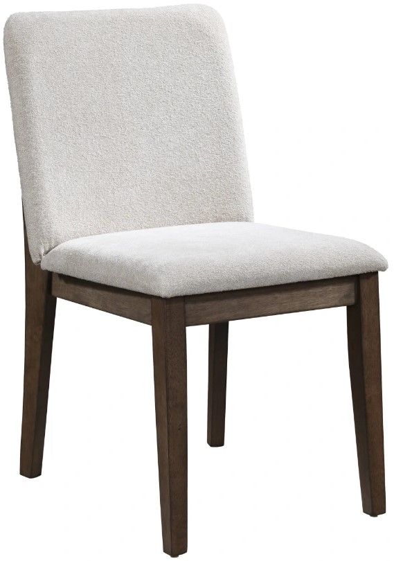 New Classic® Home Furnishings Kody Cream/Dark Walnut Dining Side Chair-0