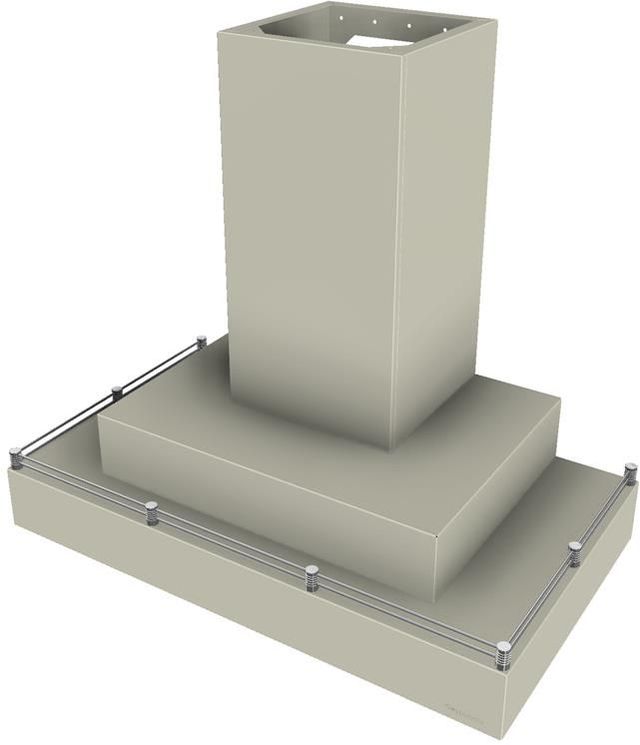 Vent-A-Hood® 36" Biscuit Contemporary Wall Mount Range Hood-1