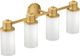Moen® Iso™ Brushed Gold Four Globe Bath Light-0