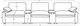 Coaster® Collins 5-Piece Dark Gray Power Reclining Theater-2