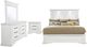 Coaster® McKinney 4-Piece Vintage White Queen Bedroom Set-0