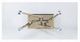 ACME Furniture Barnard Glass Top Dining Table with Mirrored Gold Base-2