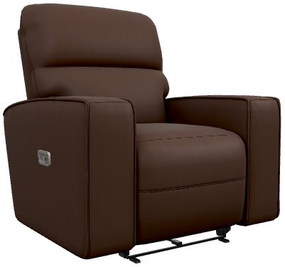La-Z-Boy® Maddox Chestnut Power Wall Recliner with Headrest and Lumbar-0