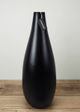 Le Present Drop Slim Black 18.8" Vase-2