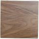 International Furniture Direct Natural Parota Brown End Table with Black Base-3