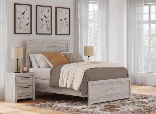 Signature Design by Ashley® Broachmyn Gray Full Panel Bed-1
