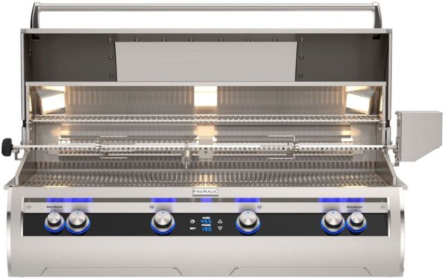 Fire Magic® Echelon 6-Burner Stainless Steel Built-In Natural Gas Grill with Digital Thermometer-1