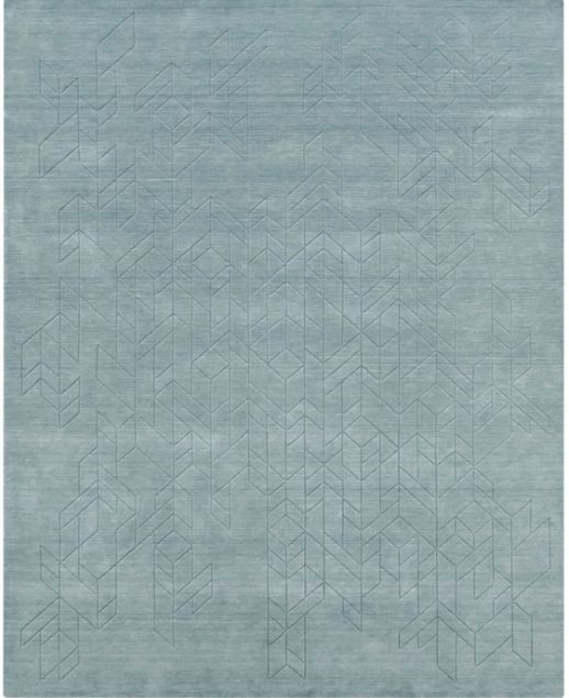 Nourison Home™ Alessia Blue 5'x8' Area Rug-1