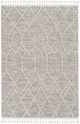 KAS Rugs Willow Ivory/Gray Honeycomb 5'x8' Area Rug-0