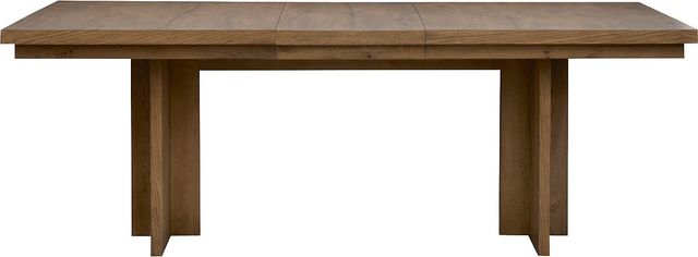 Magnussen Home® Marcel Harvest Brown Trestle Dining Table-3