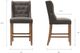 Olliix by Madison Park Charcoal Cleo Counter Stool-4