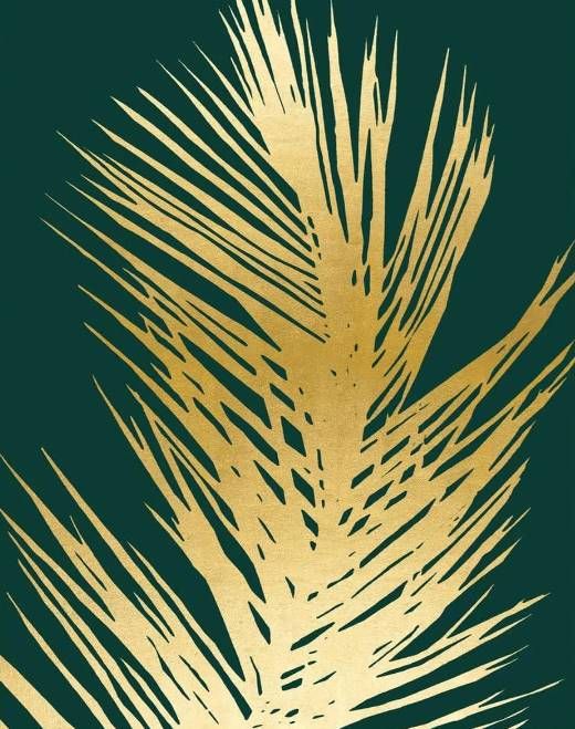 Classy Art Emerald Palms II by Natalie Carpentieri Wall Art-1